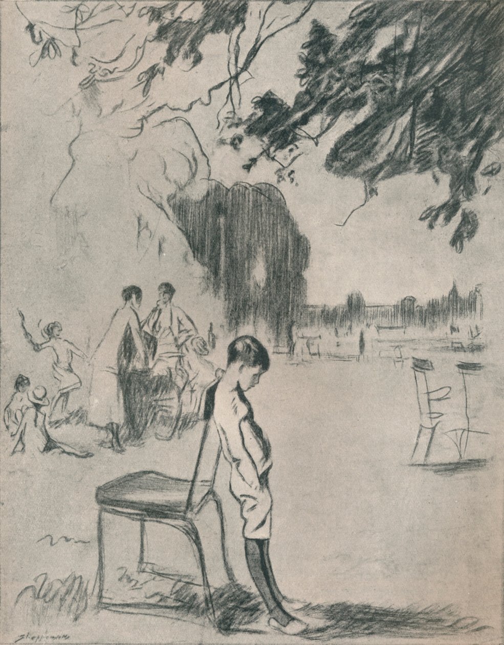 Im Sick to Death of Women From The Boy, c1900 av Claude Allin Shepperson