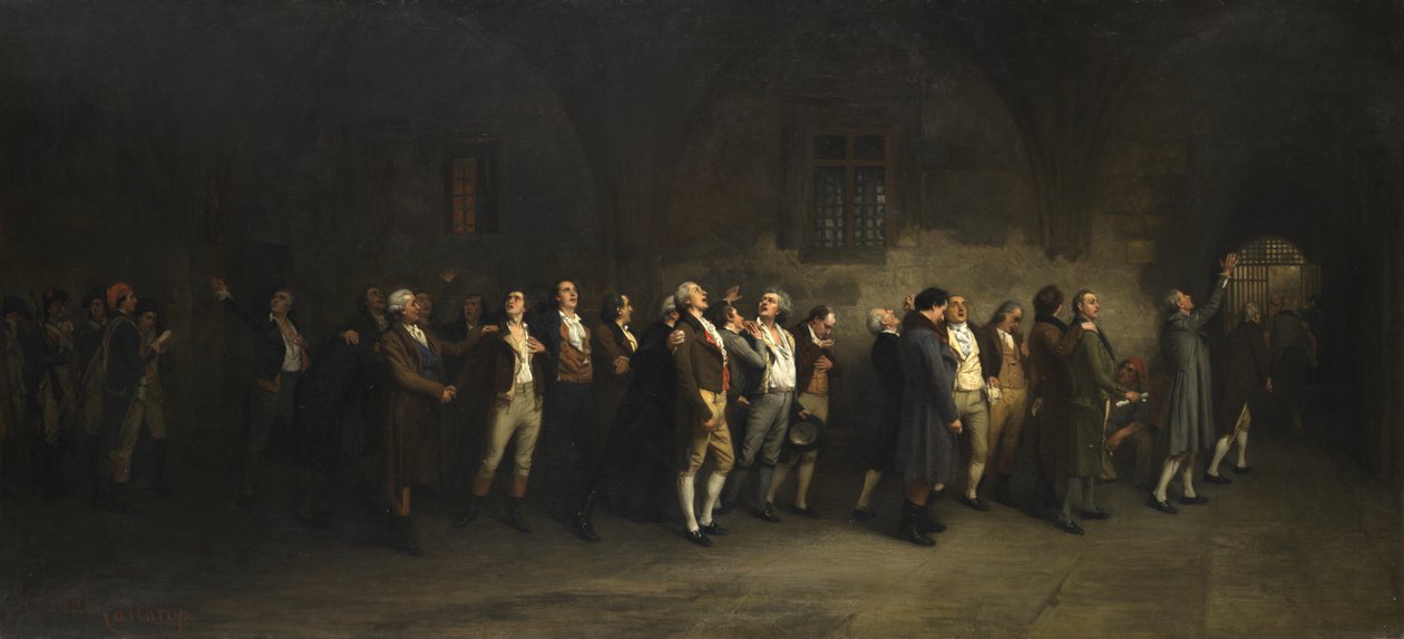 Girondinernas sista sång av Claude Andrew Calthrop