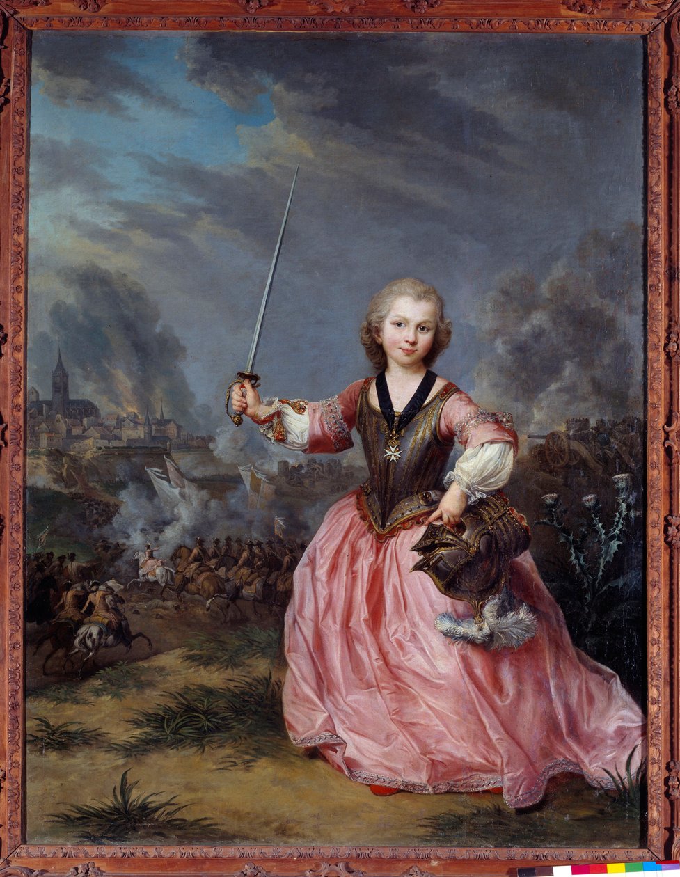Porträtt av Pierre Claude Secret de Gueidan som riddare av Malta Les Gueidan var en stor provensalsk familj. Målning av Claude Arnulphy (1697-1786). 1748 Musee Granet, Aix en provence av Claude Arnulphy