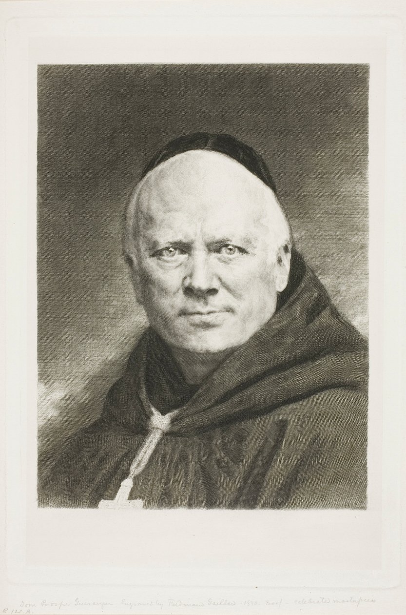 Dom Prosper Guéranger, abbot i Solesmes av Claude Ferdinand Gaillard