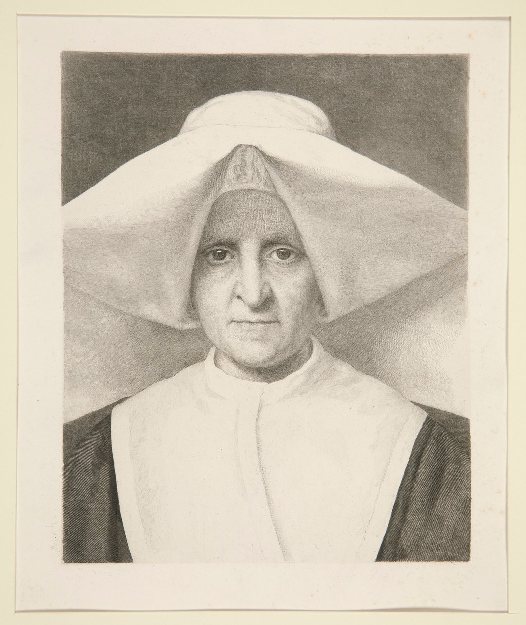 Syster Rosalie (Jeanne-Marie Rendu) av Claude Ferdinand Gaillard