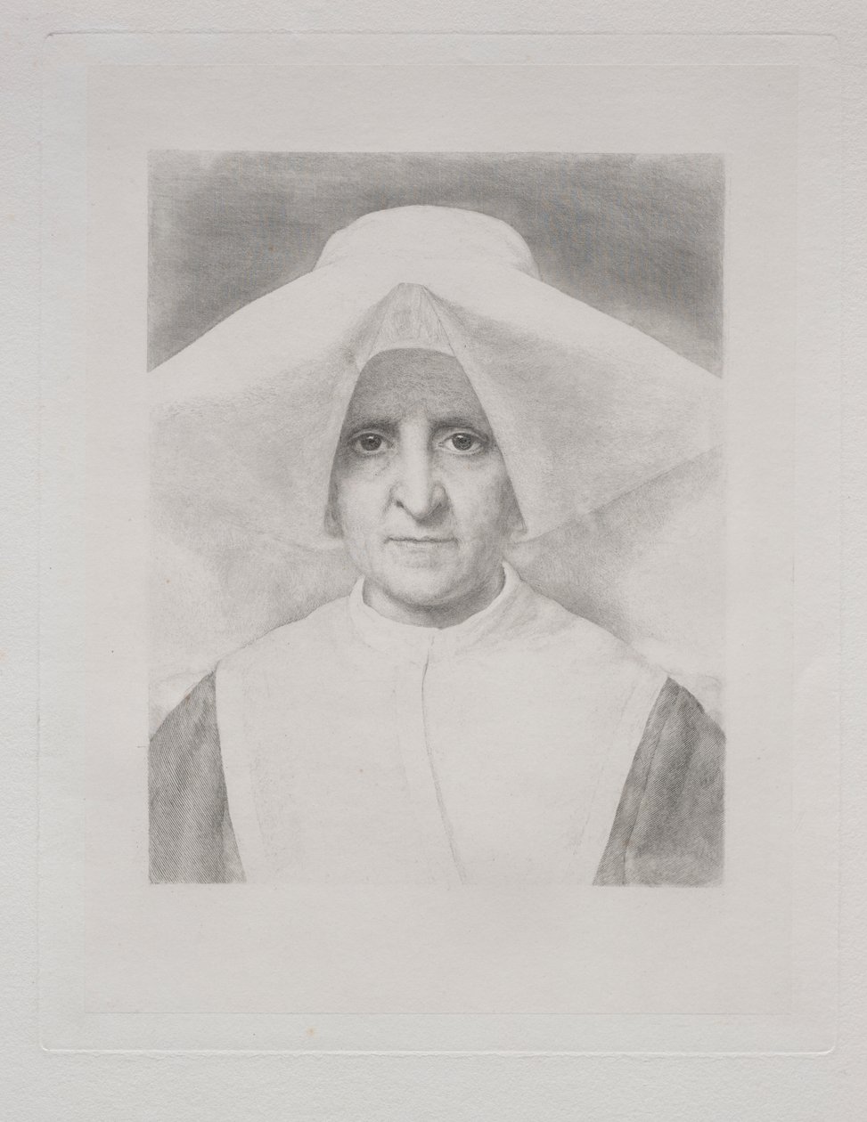 Syster Rosalie, framifrån av Claude Ferdinand Gaillard