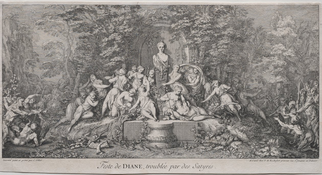 De fyra festivalerna. av Claude Gillot