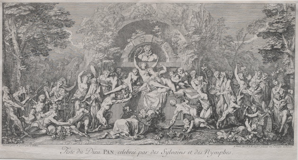 De fyra festivalerna: Festival of the God Pan av Claude Gillot