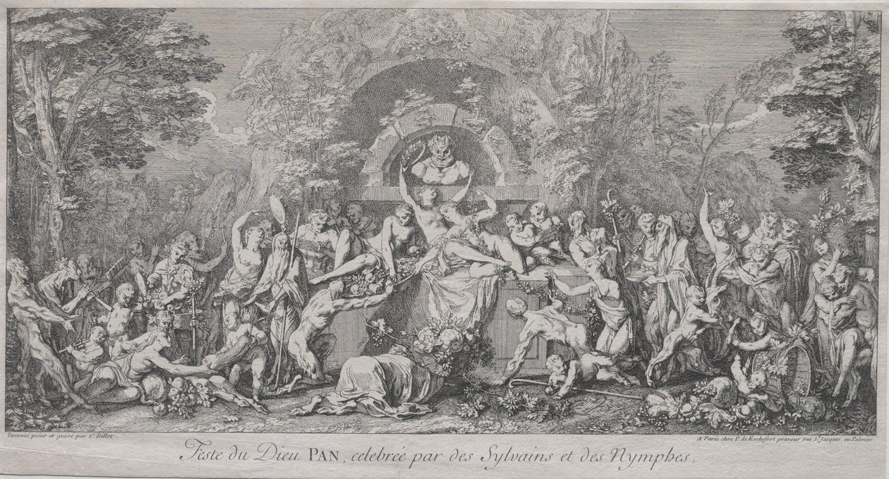 De fyra festivalerna: Festival of the God Pan. av Claude Gillot