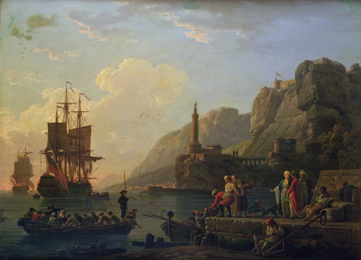Hamnen av Claude Joseph Vernet