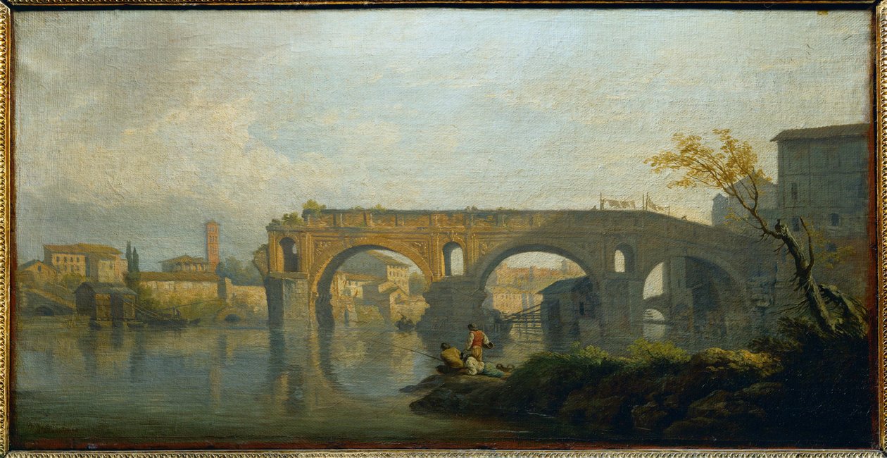Ponte Rotto, Rom ... av Claude Joseph Vernet