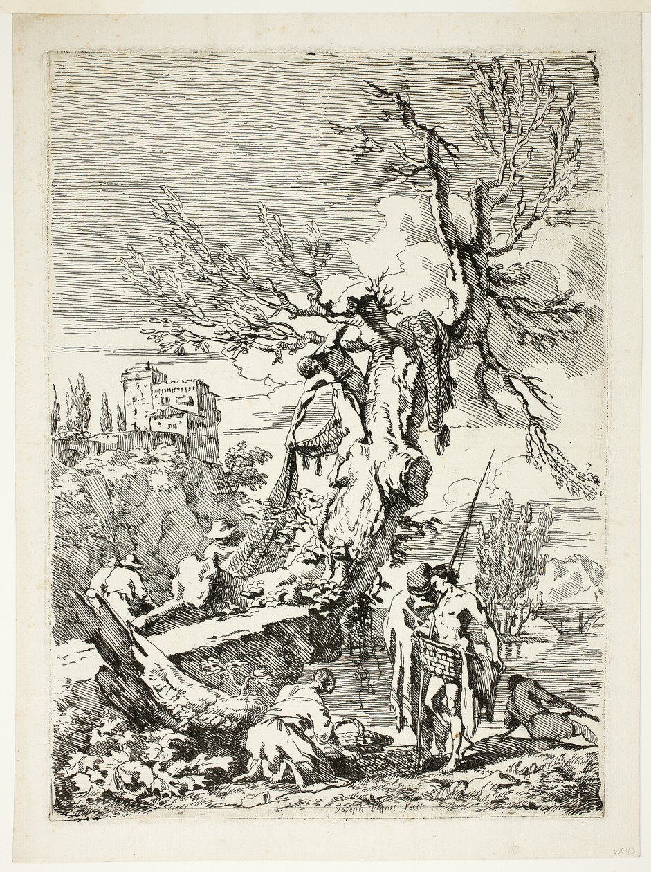 Återkomsten från fisket av Claude Joseph Vernet