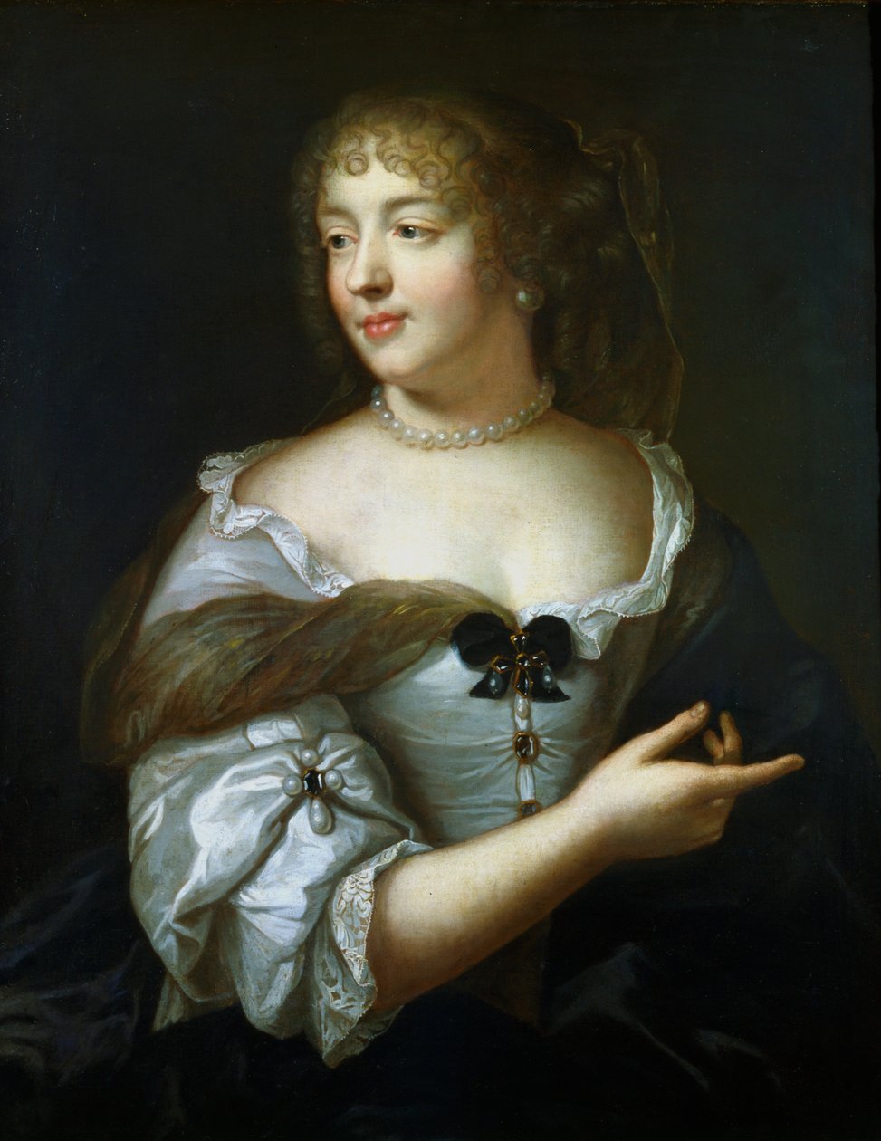 Madame de Sevigne, fransk hovman och brevskrivare, 1600-talet av Claude Lefebvre