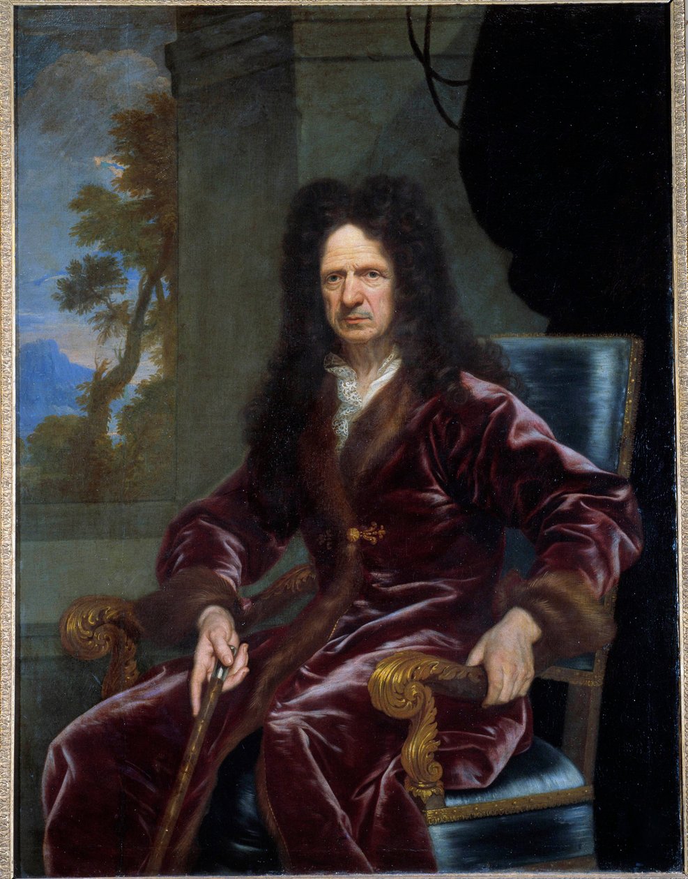 Porträtt av Andre Le Notre (Andre Lenotre av Claude Lefebvre