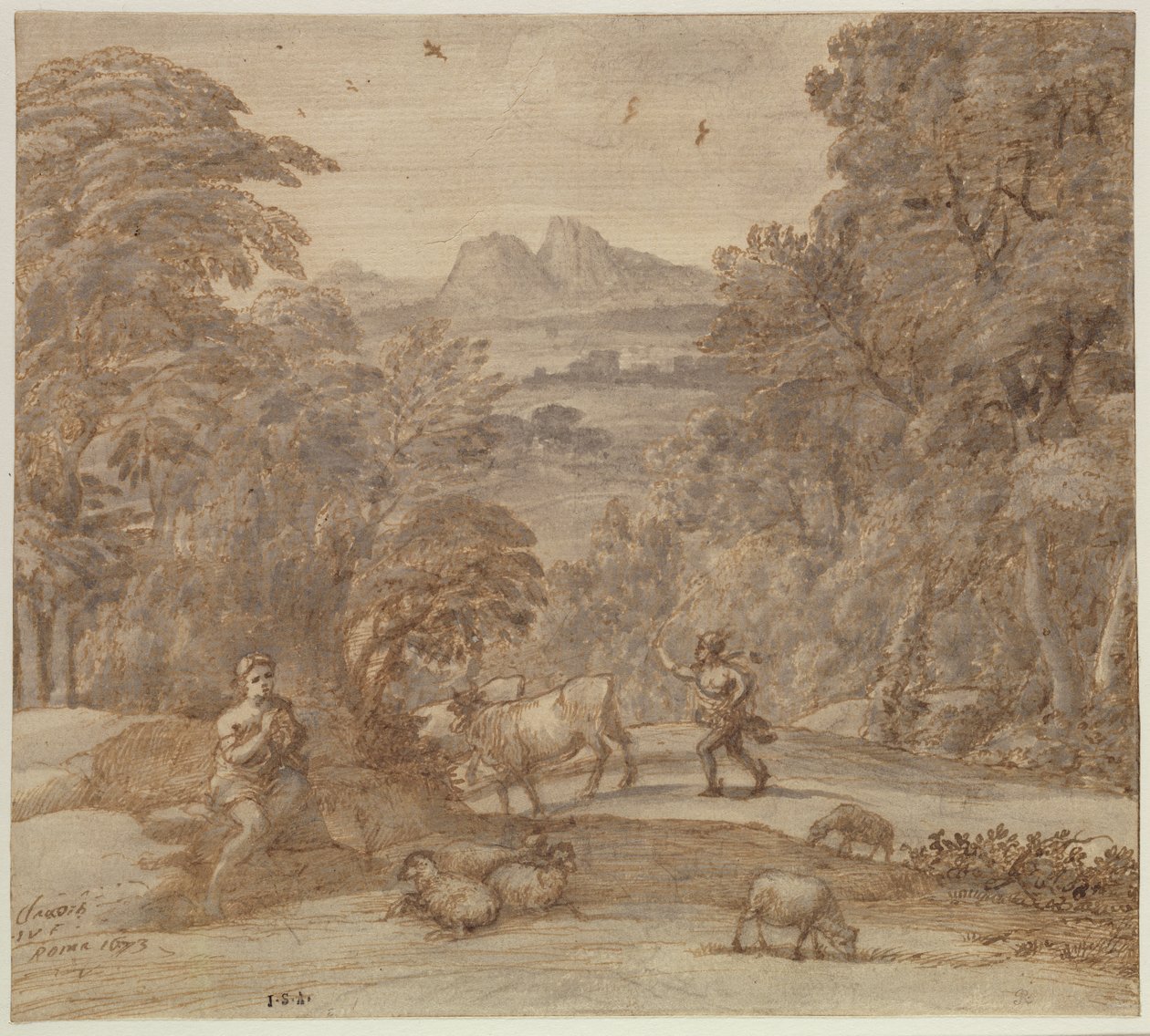  av Claude Lorrain (1600-82)