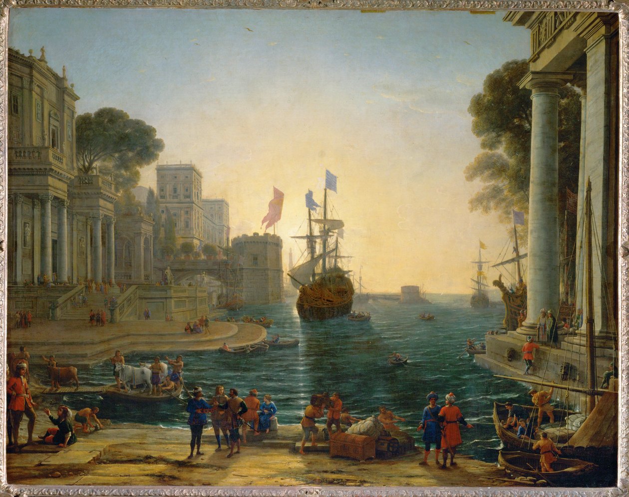 Ulysse återförde Chriseis till sin far... av Claude Lorrain (1600-82)