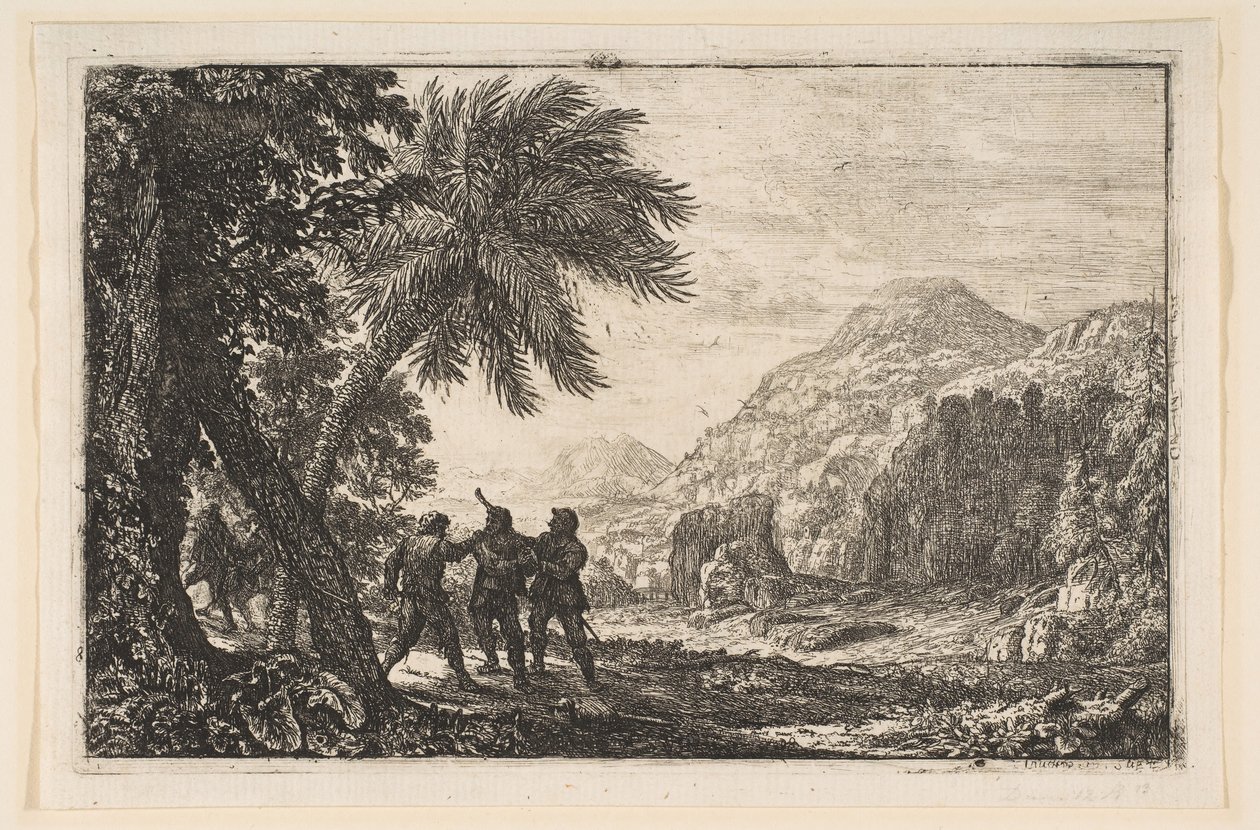 Landskap med Brigander, 1633. av Claude Lorrain
