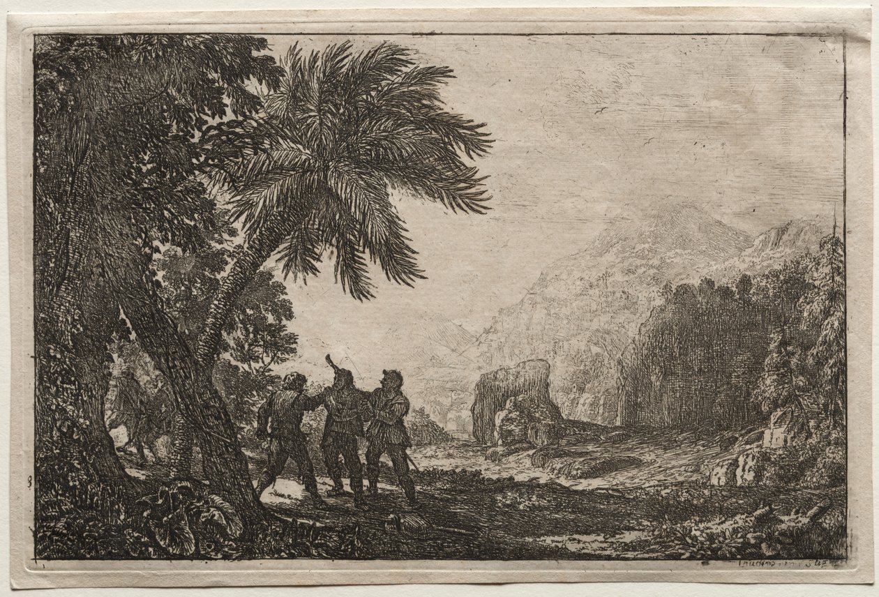 Landskap med Brigander, 1633. av Claude Lorrain
