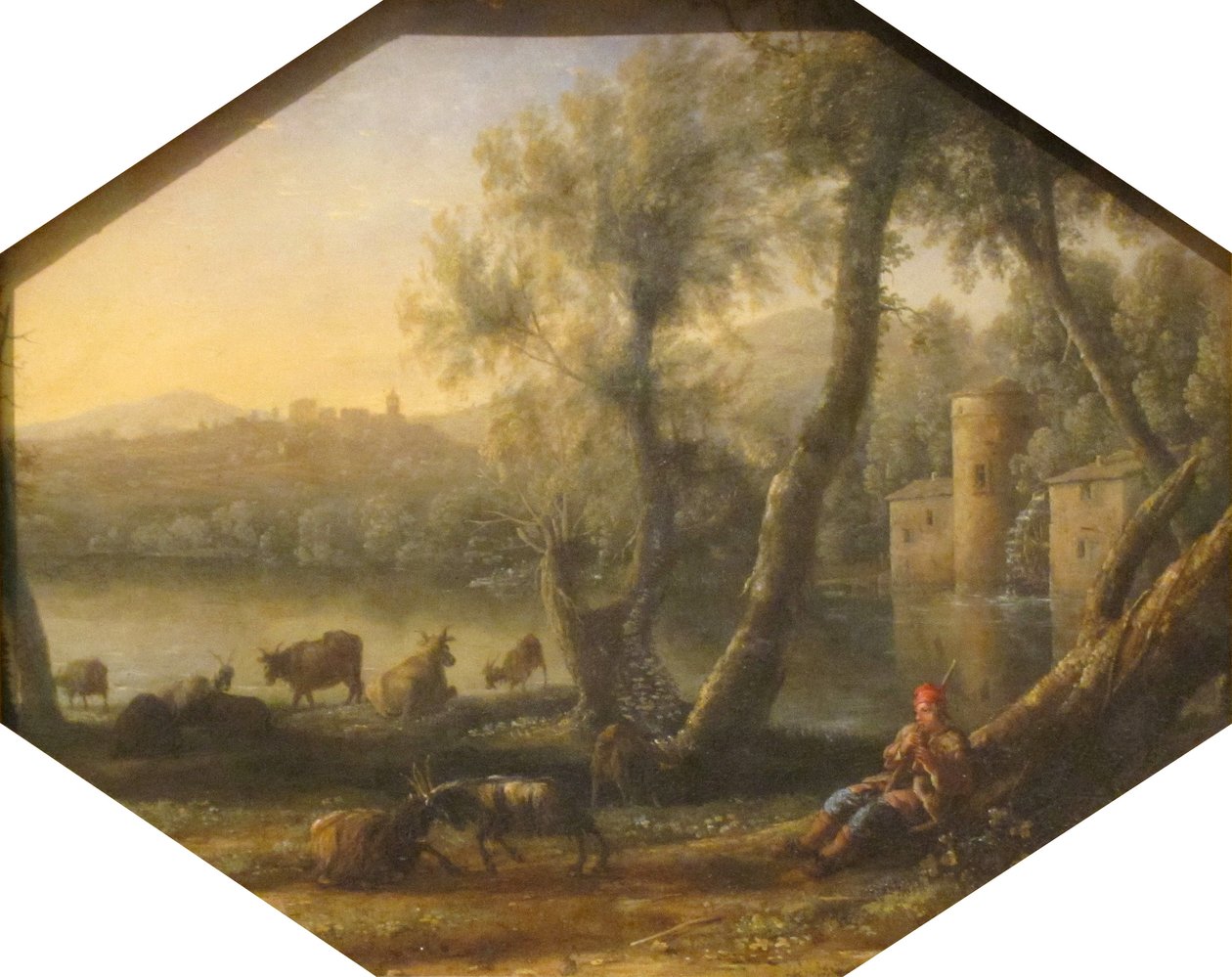 Pastoral Landscape Alternativ titel(s):  Diamant Claude av Claude Lorrain