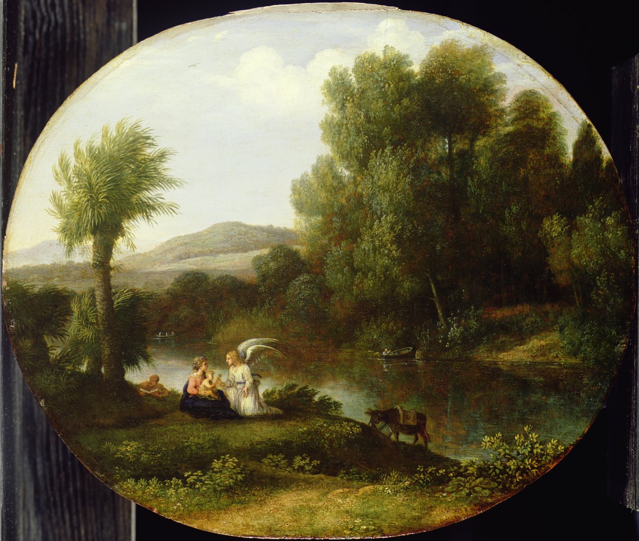 Vila på flykten till Egypten, 1646 av Claude Lorrain
