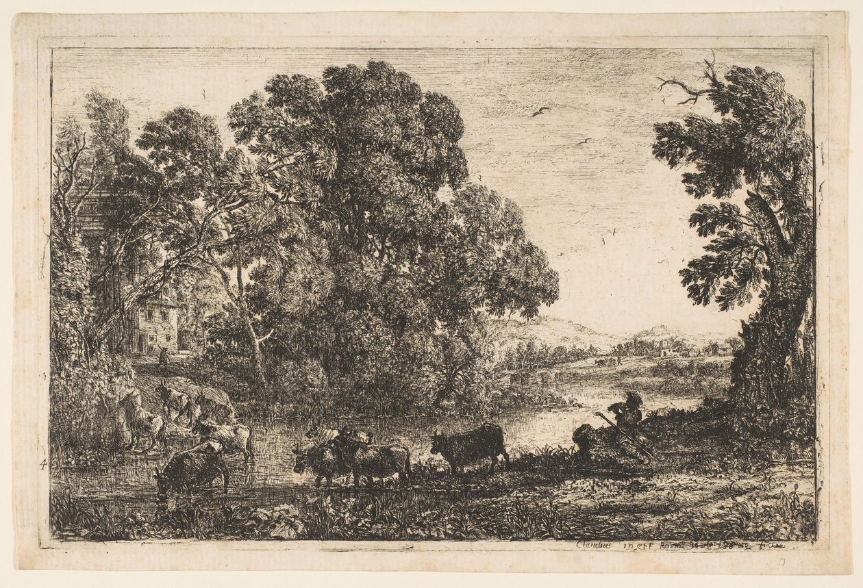 Koherden, 1636. av Claude Lorrain