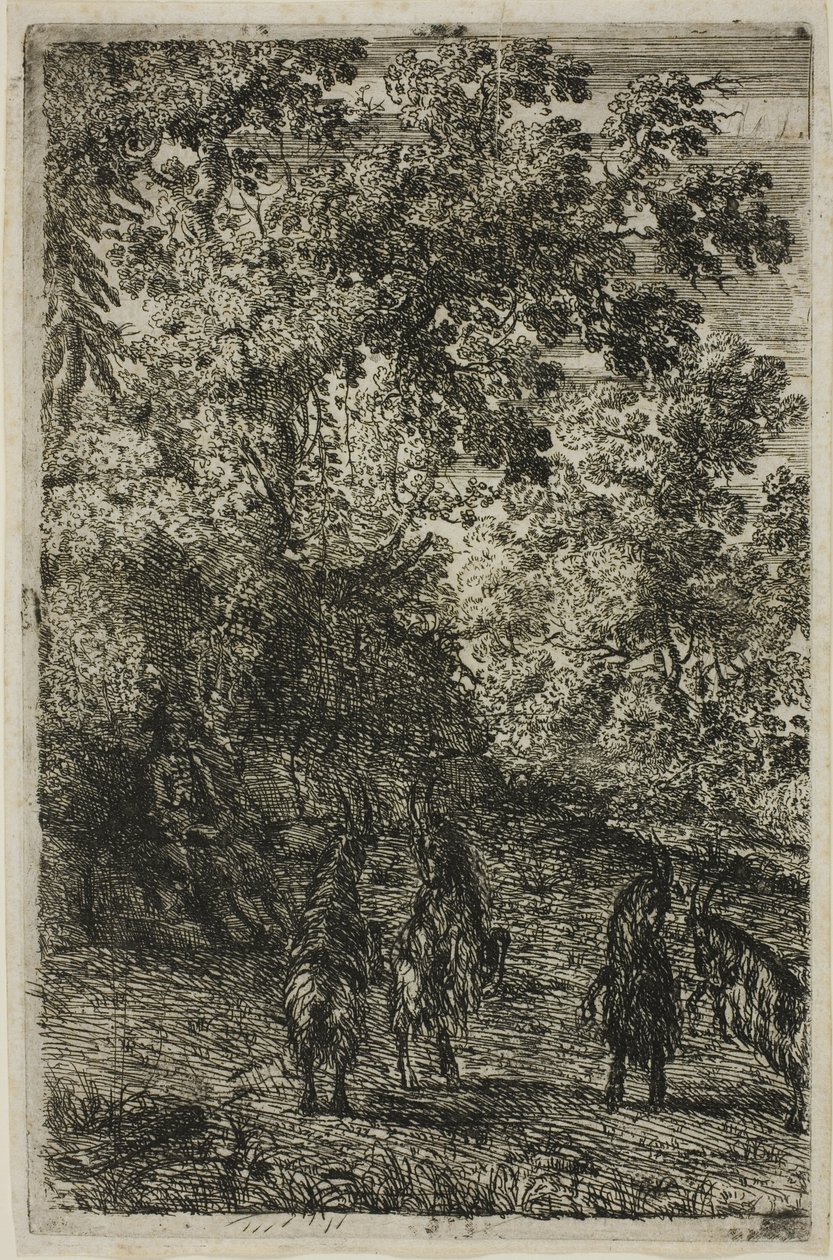 De fyra getterna av Claude Lorrain