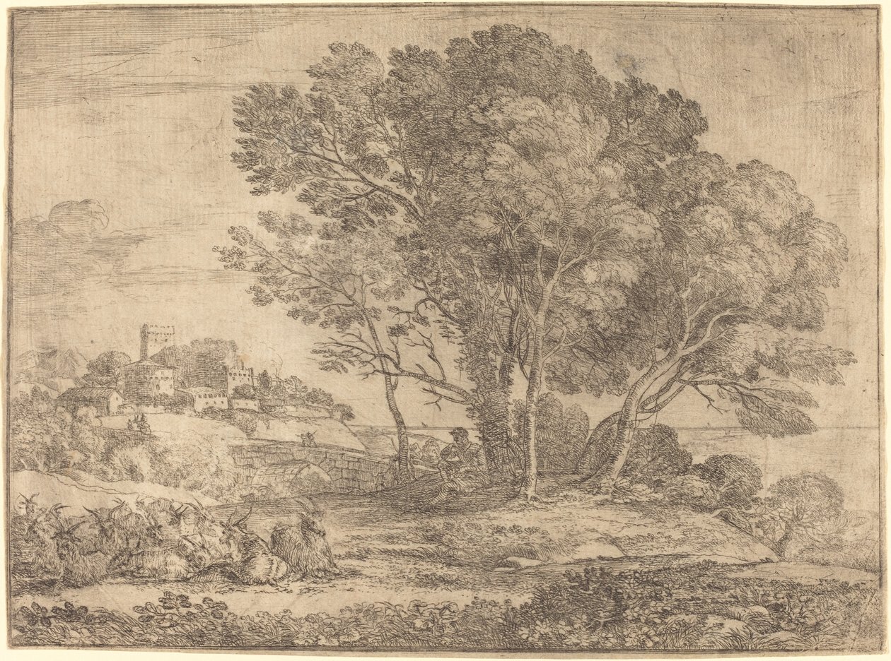 Getherden av Claude Lorrain