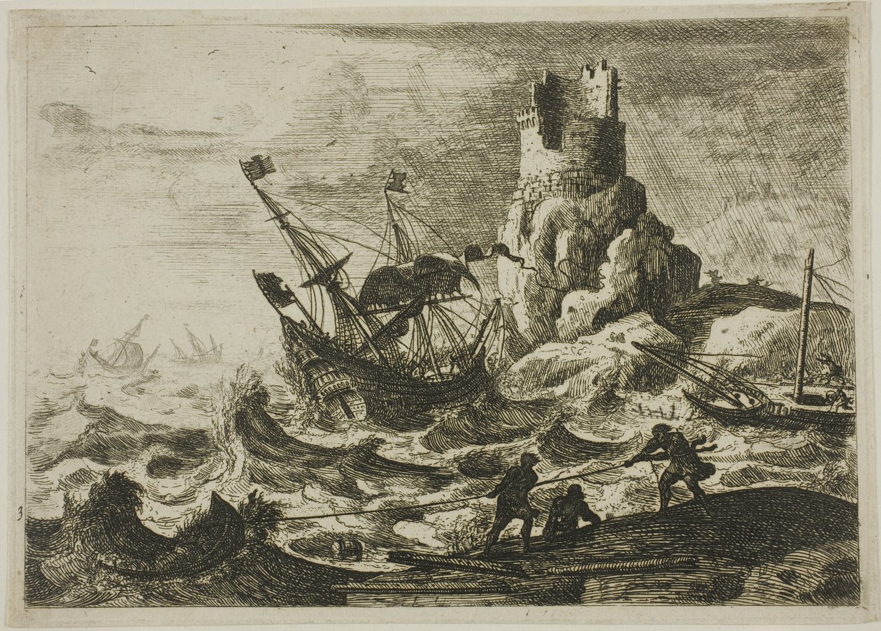 Skeppsbrottet av Claude Lorrain