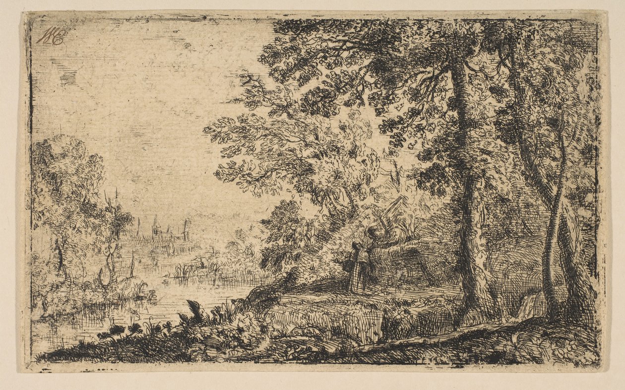 Visionen, ca. 1630. av Claude Lorrain
