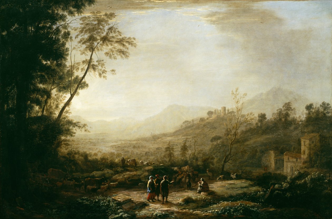 Soluppgång, 1631 av Claude Lorrain