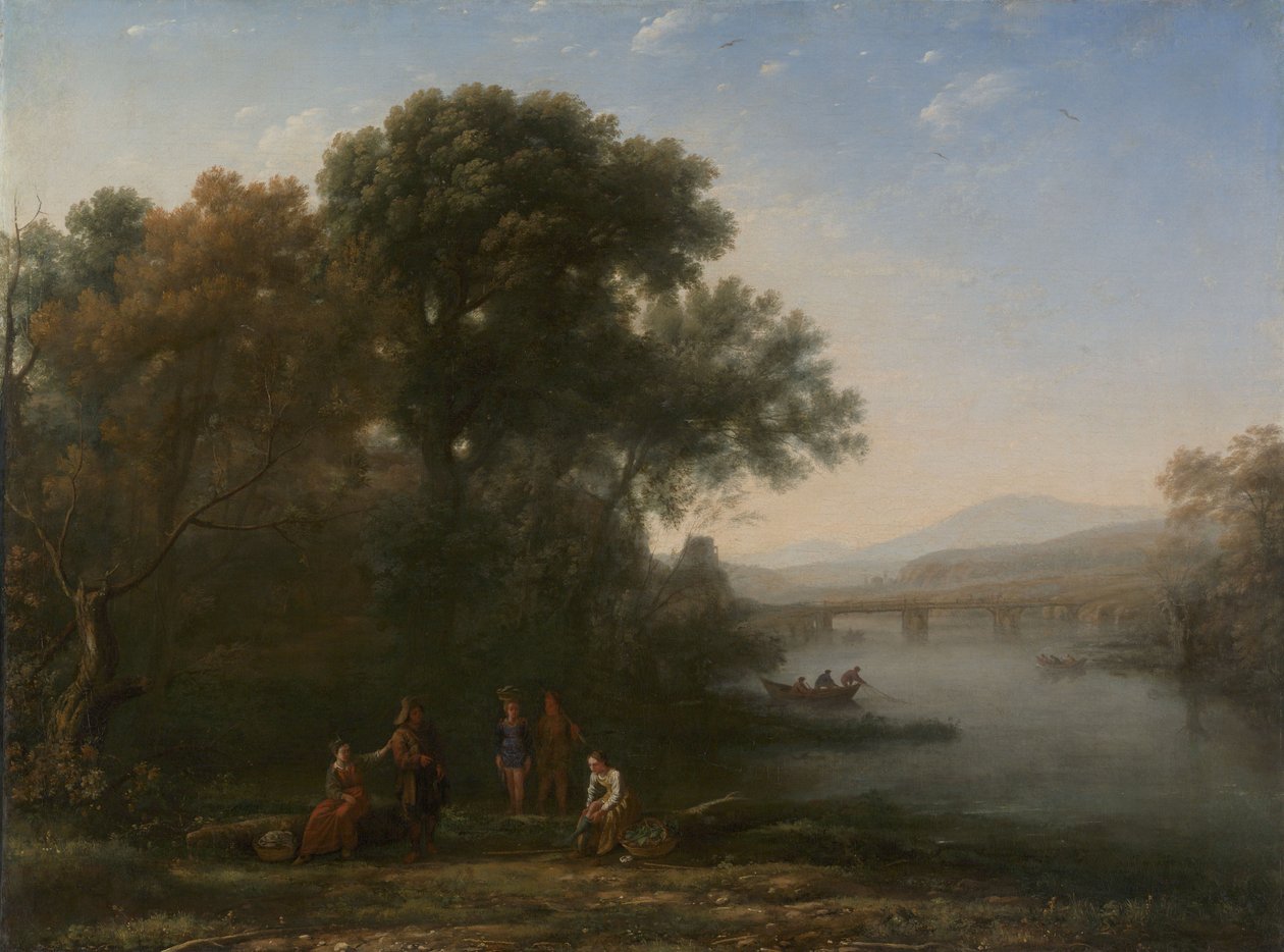 Forden, ca 1636 av Claude Lorrain