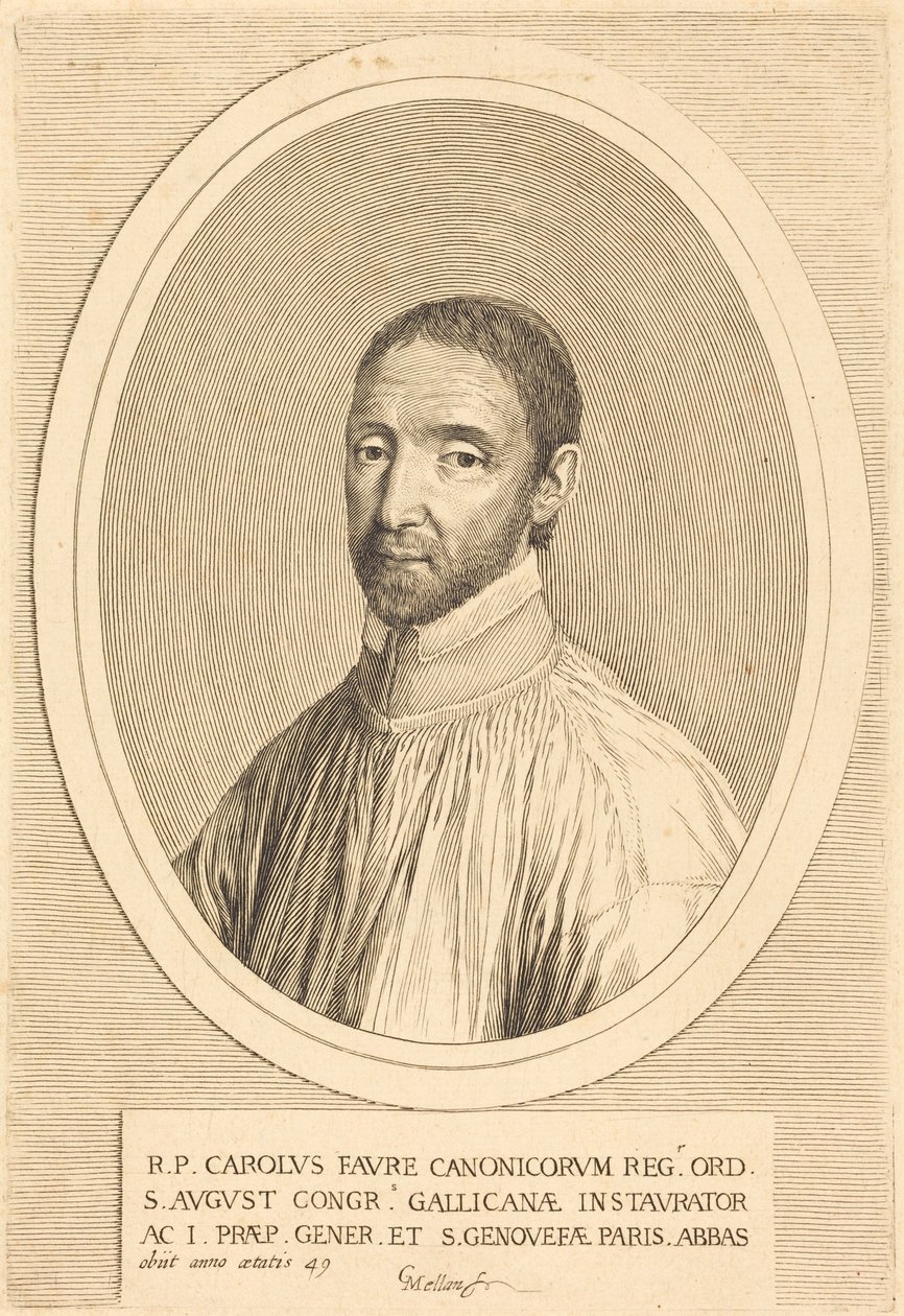 Charles Favre av Claude Mellan