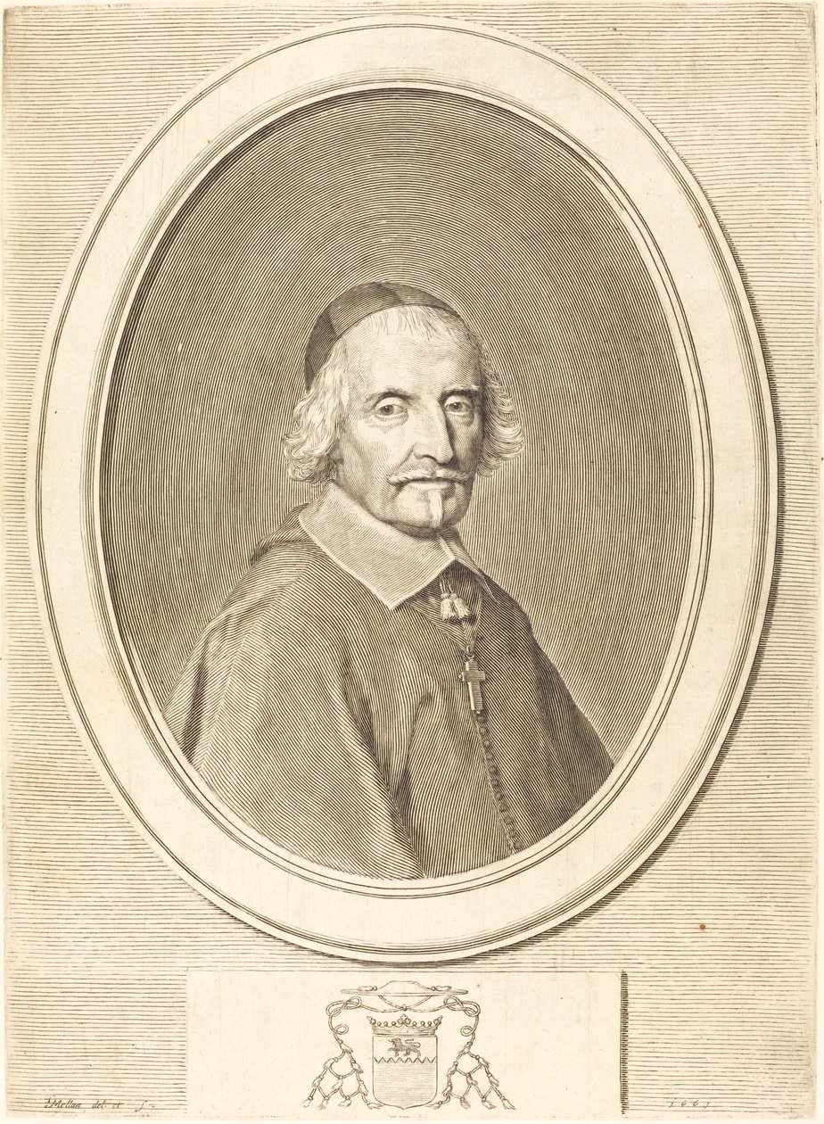 Francois de Villemontee av Claude Mellan