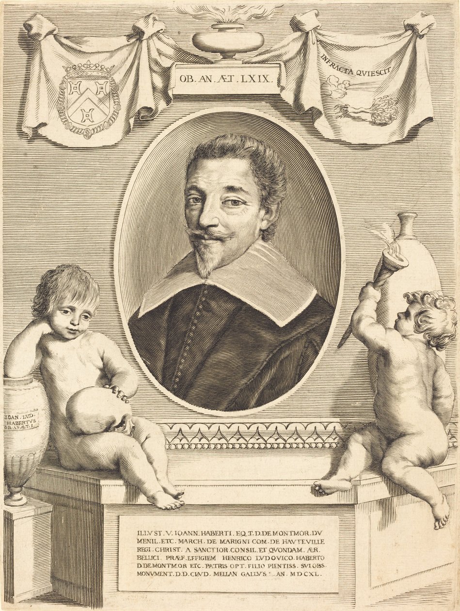 Jean Habert de Monturor av Claude Mellan