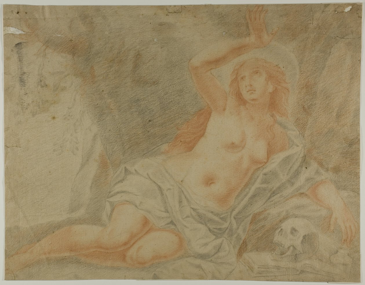 Maria Magdalena av Claude Mellan