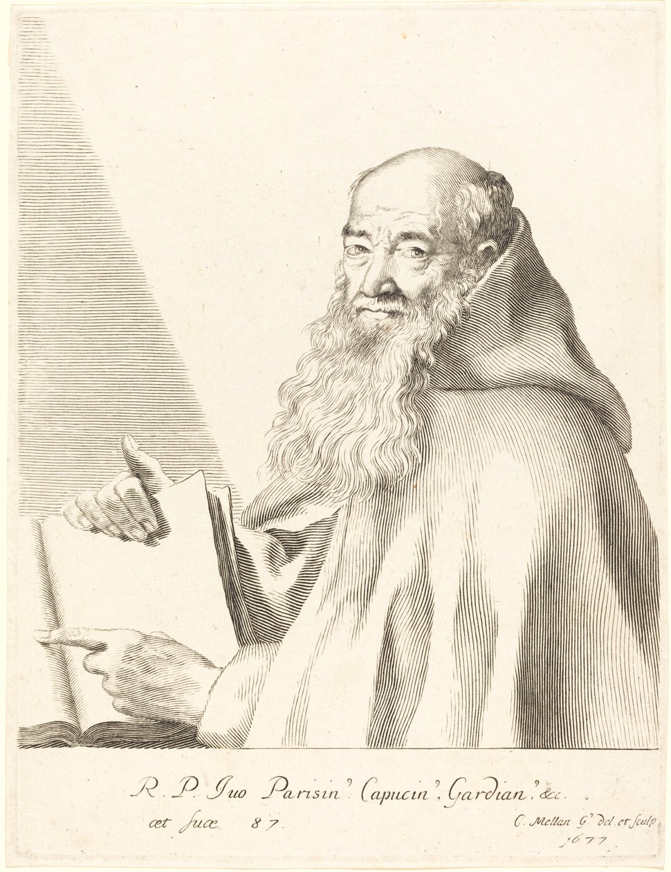 Pere Ives av Claude Mellan