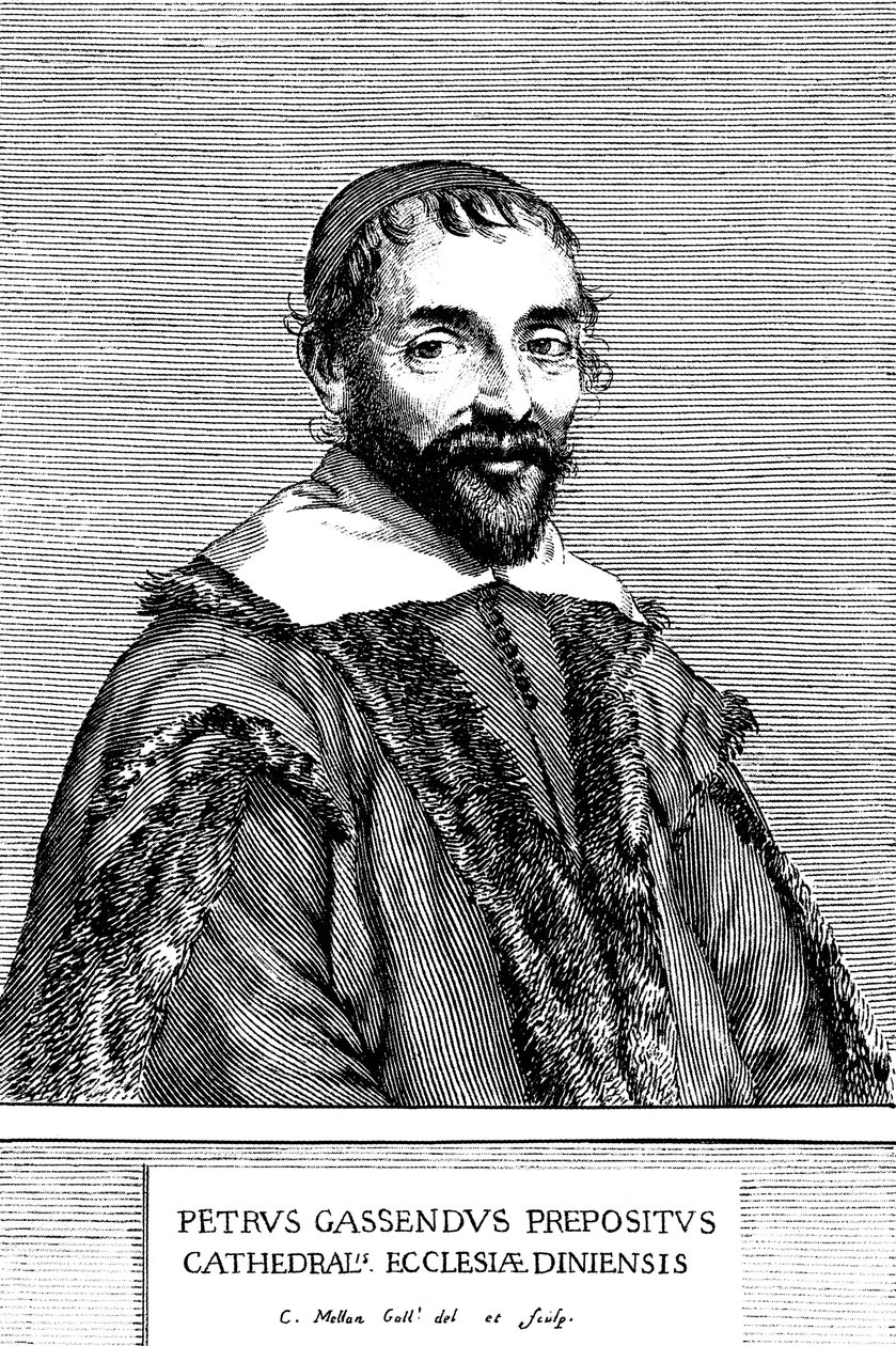 Pierre Gassendi, fransk filosof, vetenskapsman, astronom och matematiker, 1600-talet. av Claude Mellan