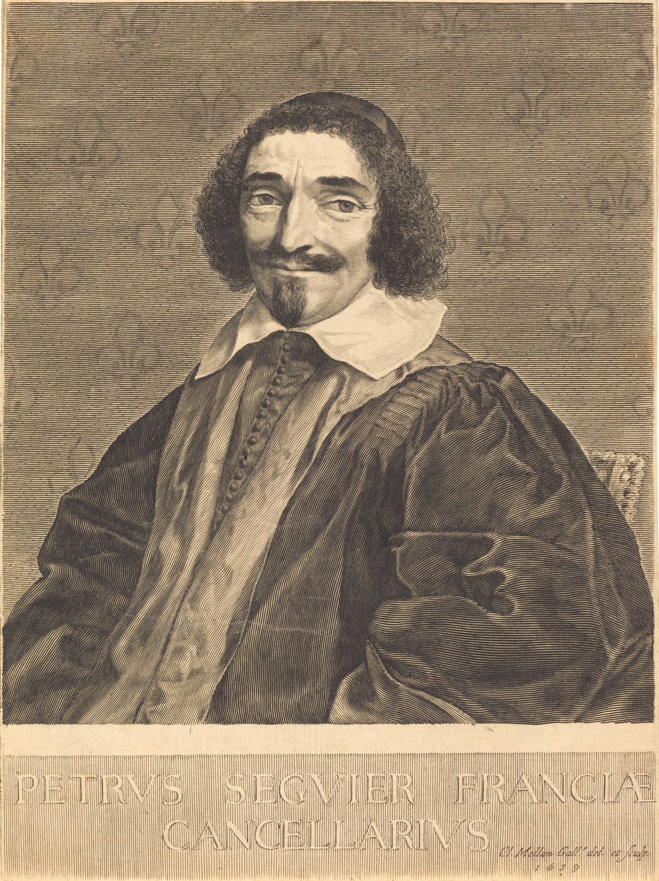 Pierre Seguier av Claude Mellan