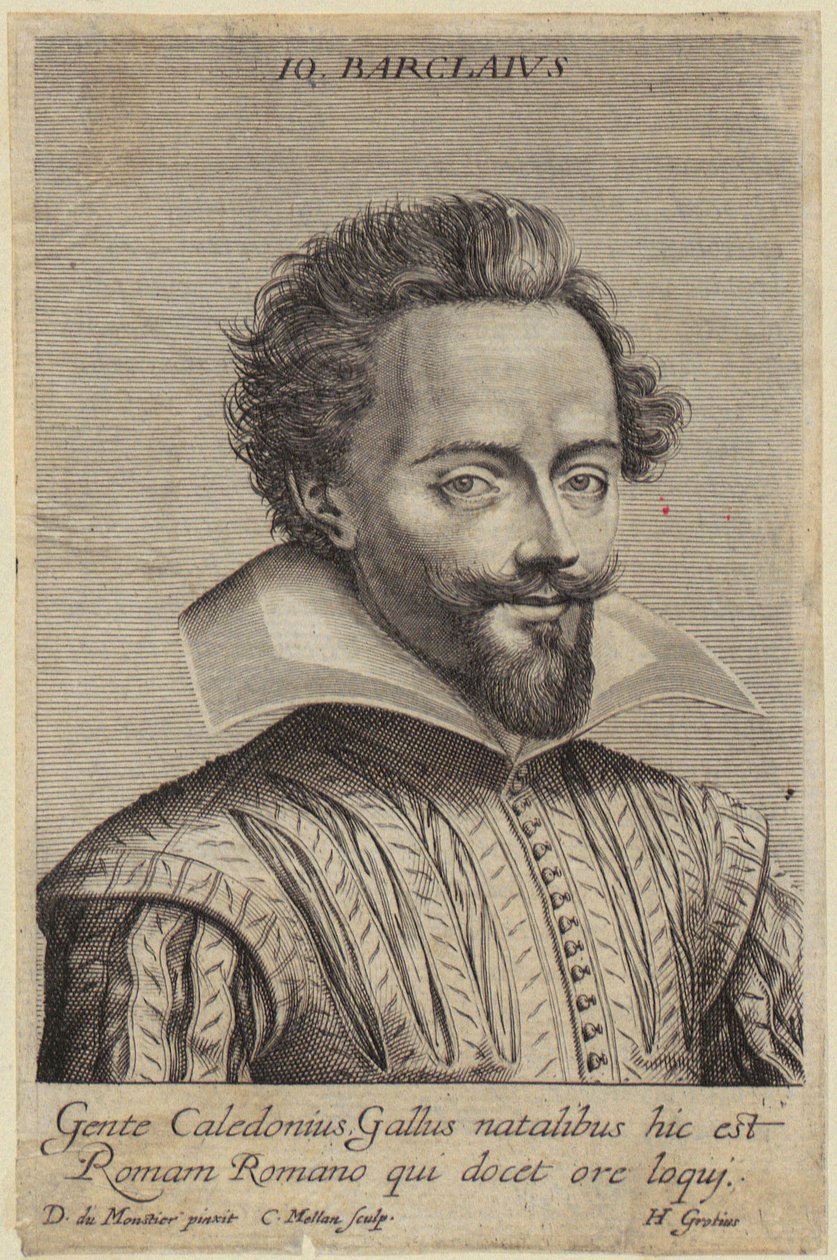 Porträtt av Jean Barclay av Claude Mellan