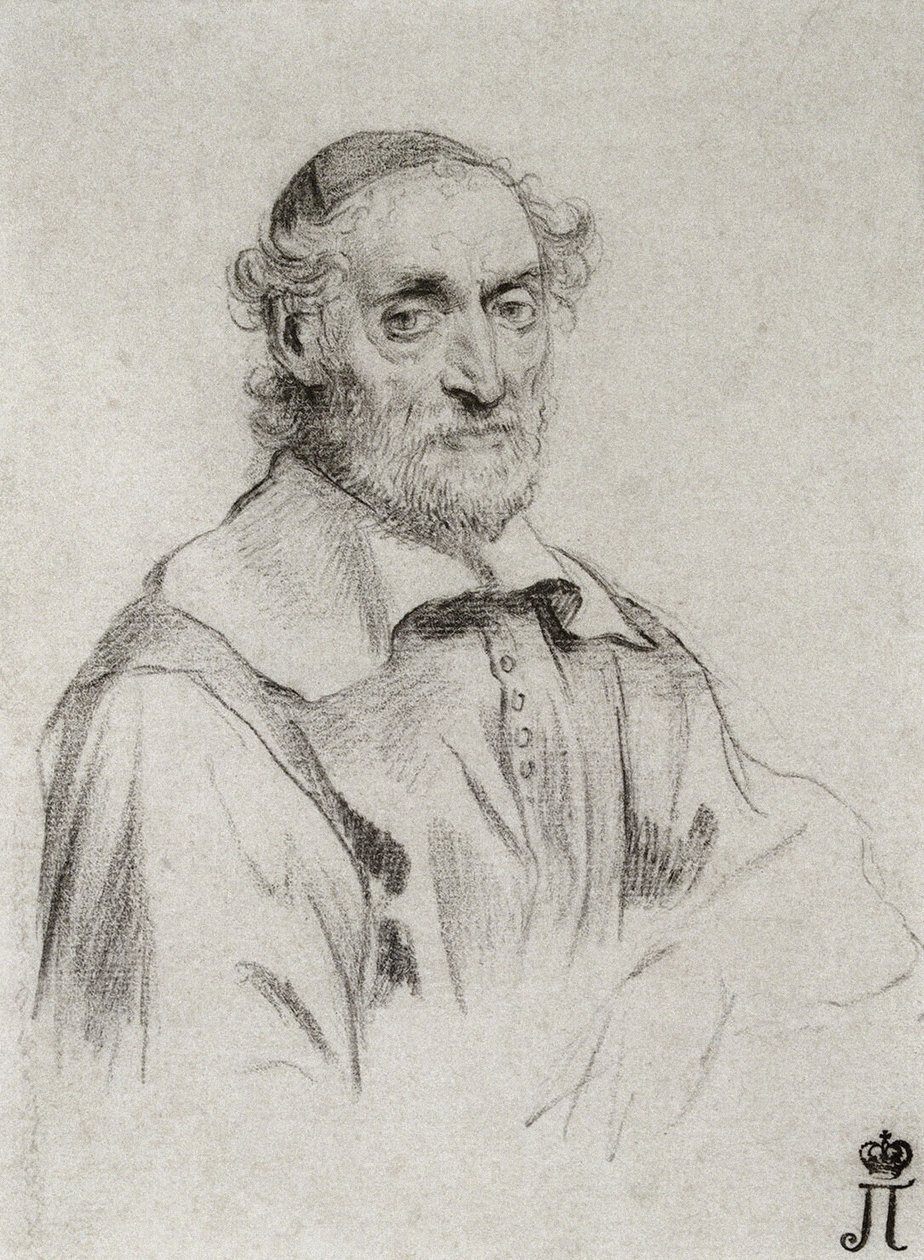 Porträtt av Nicolas Claude (Nicolas-Claude) Fabri DE PEIRESC (de Peyresc), astronom av Claude Mellan