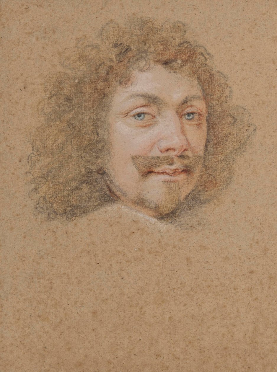 Porträtt av Henri Louis Habert de Montmor. av Claude Mellan