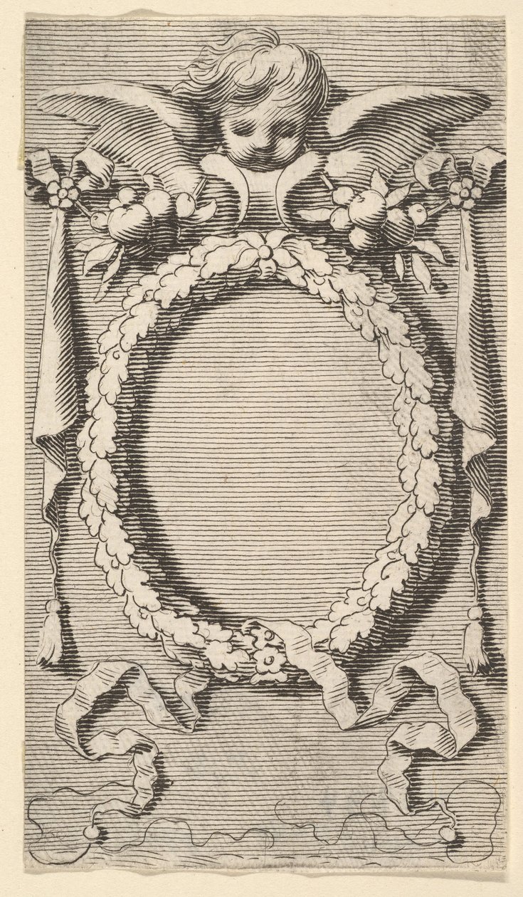 Titelsida: Desmarets de Saint-Sorlin, Jungfru Marias kontor, 1645. av Claude Mellan