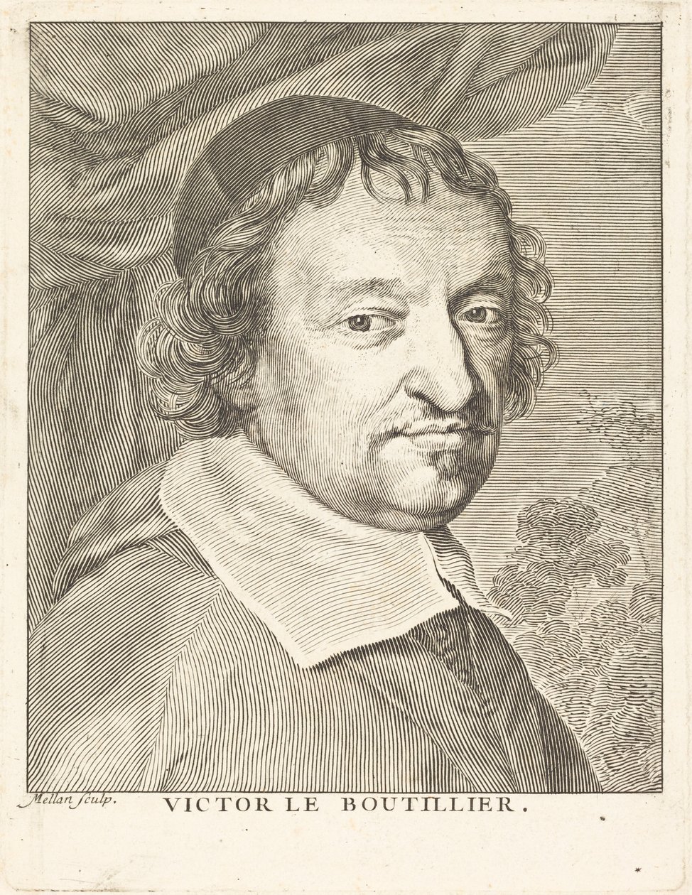 Victor Le Bouthillier av Claude Mellan