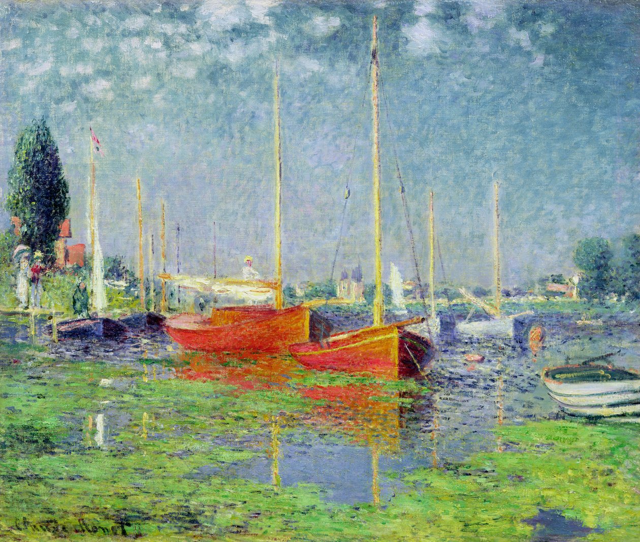 Argenteuil, ca 1872-5 (se även 287548) av Claude Monet