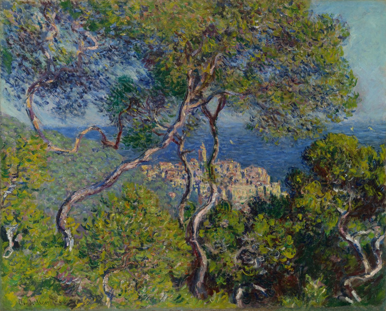 Bordighera av Claude Monet