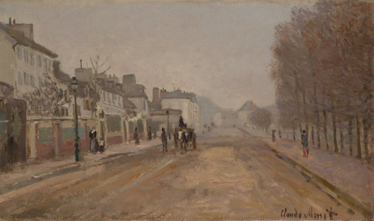 Boulevard Héloise, Argenteuil av Claude Monet