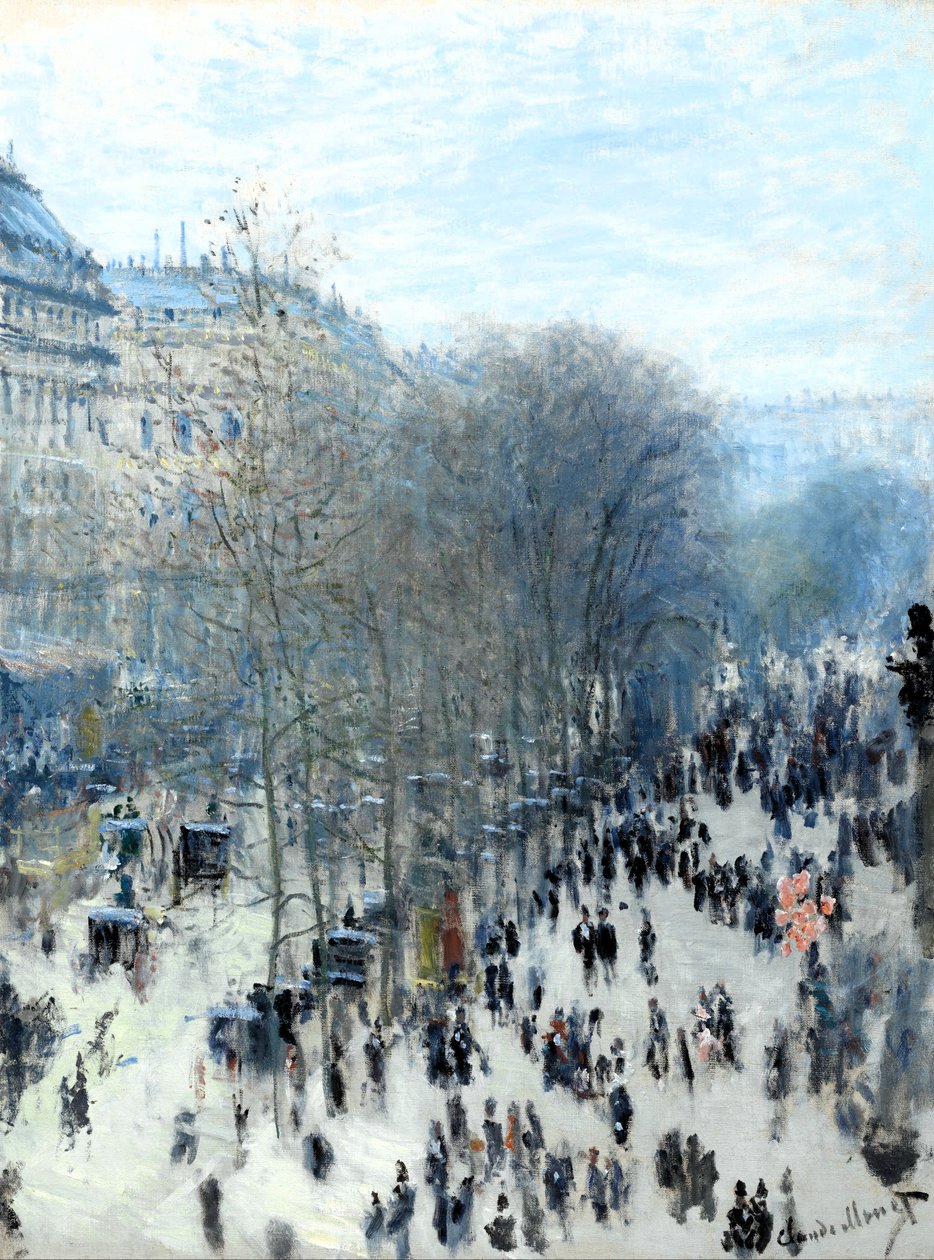 Boulevard des Capucines av Claude Monet