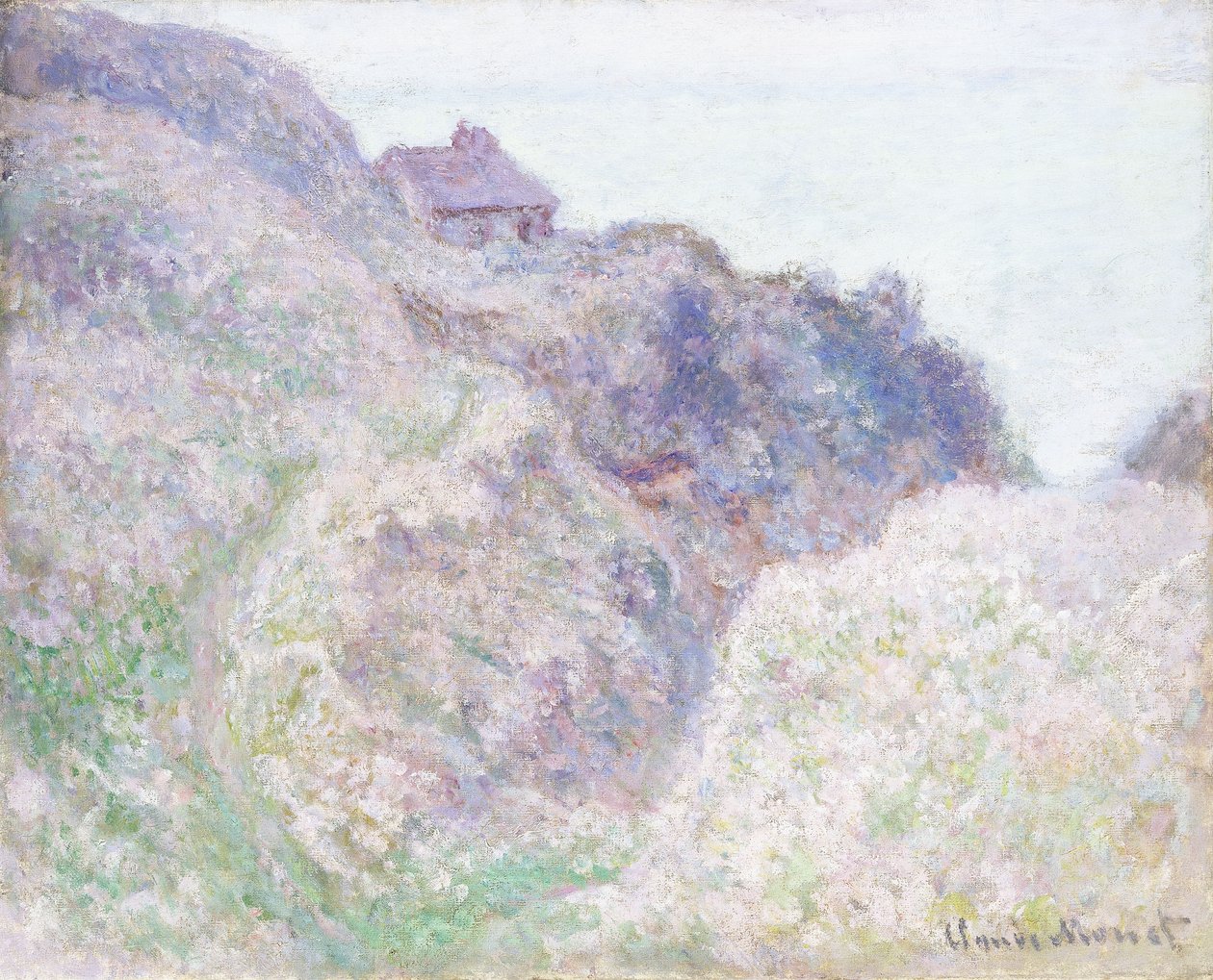 Tullstuga i Varengeville, 1897 av Claude Monet