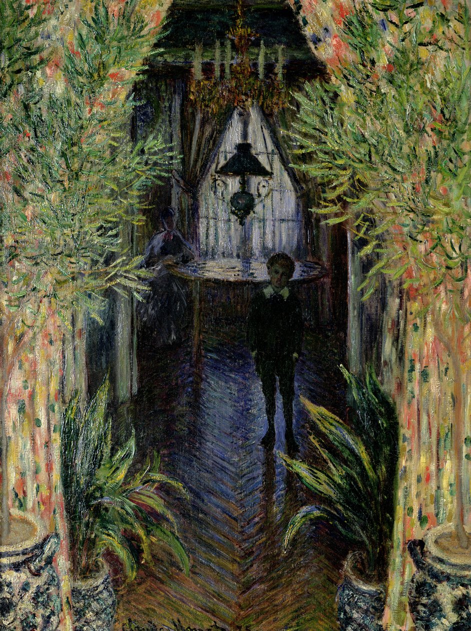 Hörn av en lägenhet i Argenteuil av Claude Monet