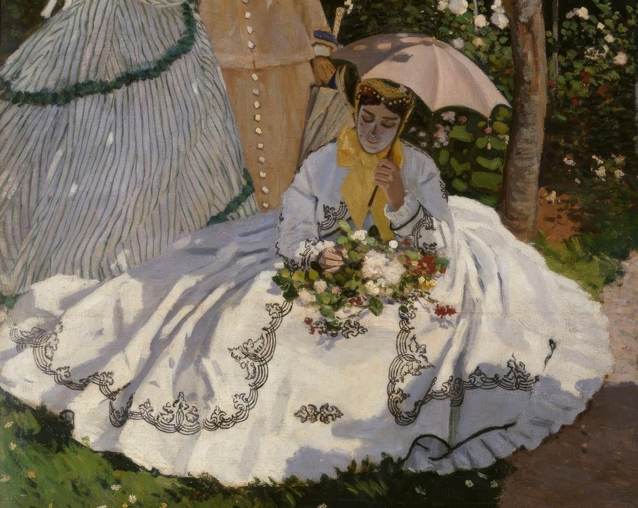 Kvinnor i trädgården av Claude Monet