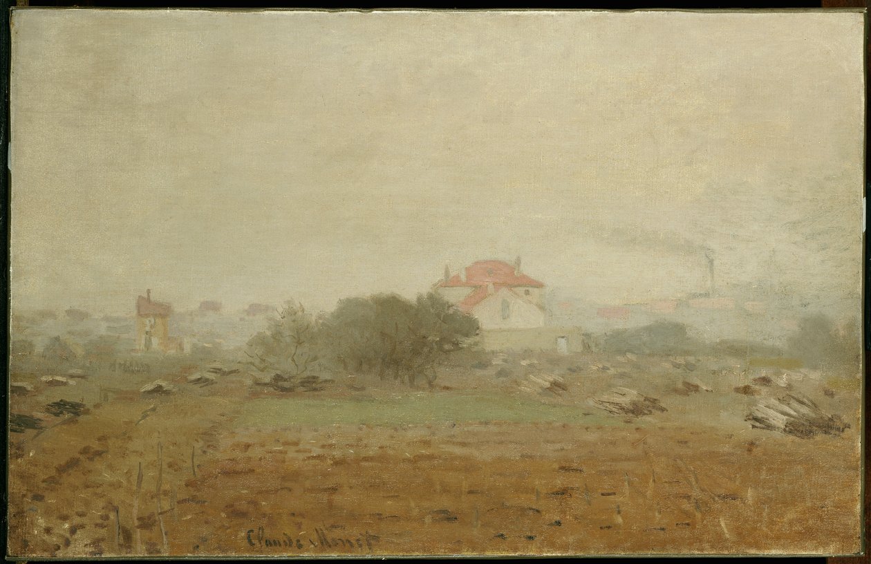 Dimma, 1872 av Claude Monet