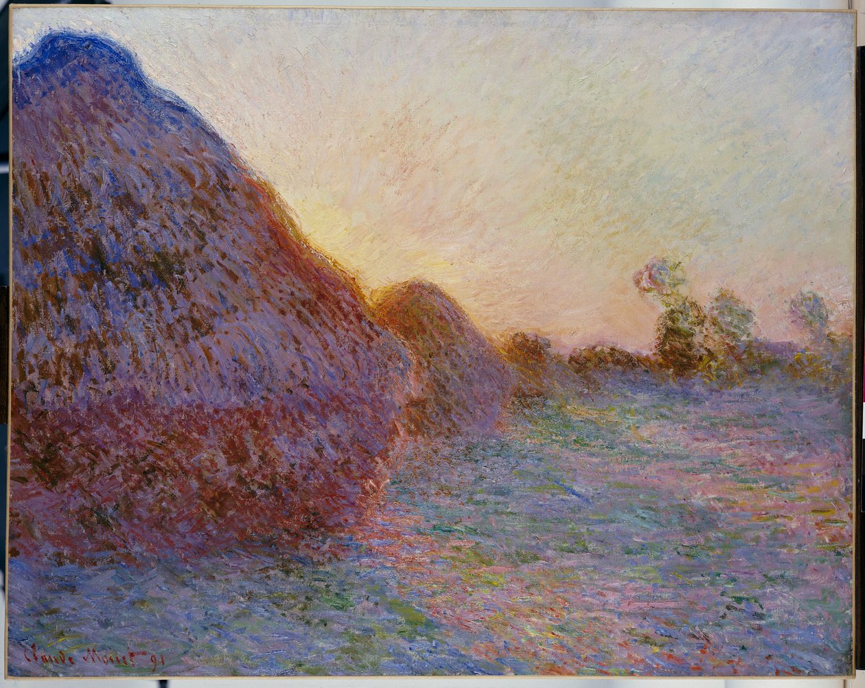 Höstackar av Claude Monet