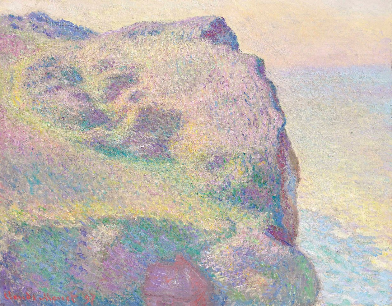 Pointe du Petit Ailly av Claude Monet
