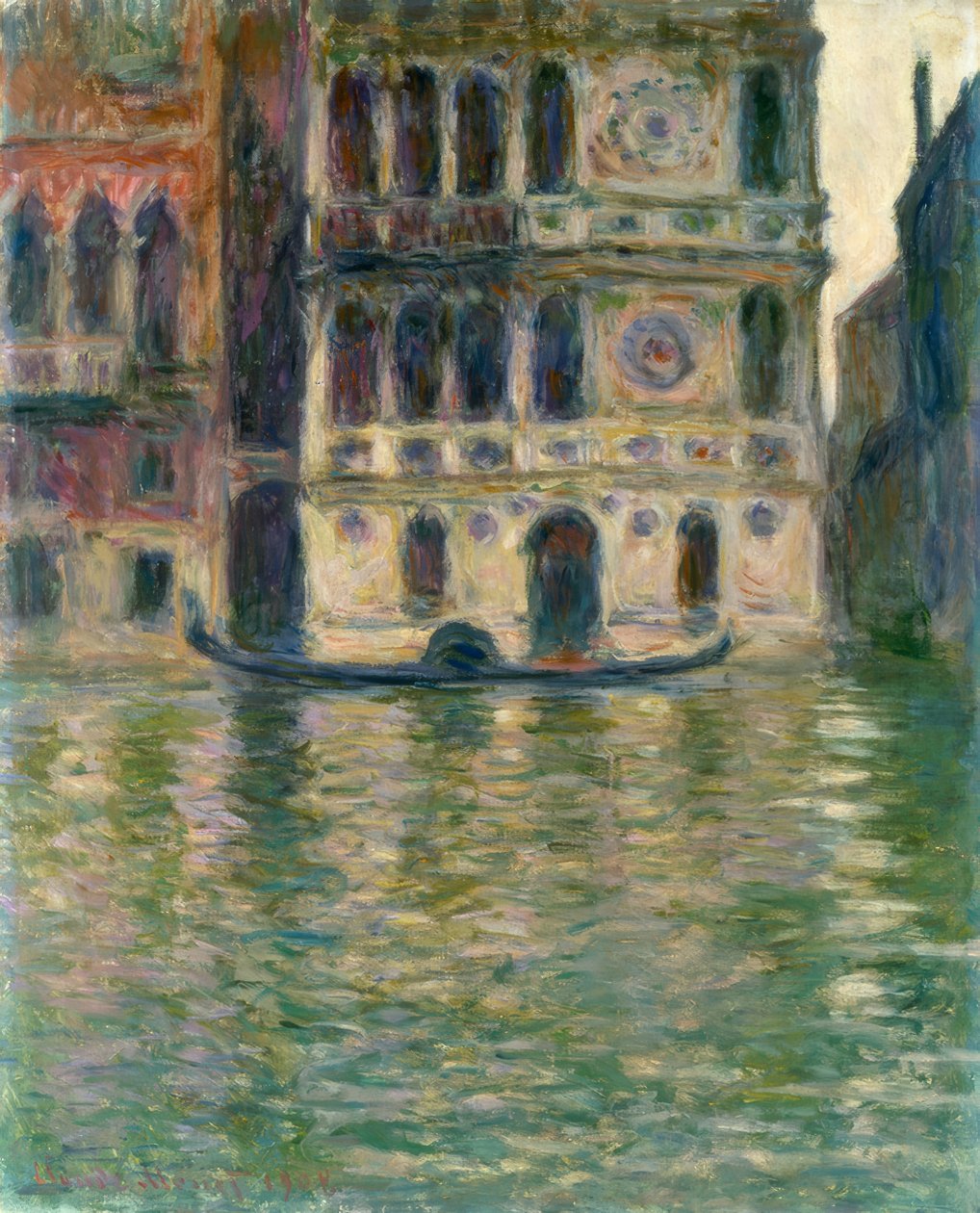Dario Palace, Venedig av Claude Monet
